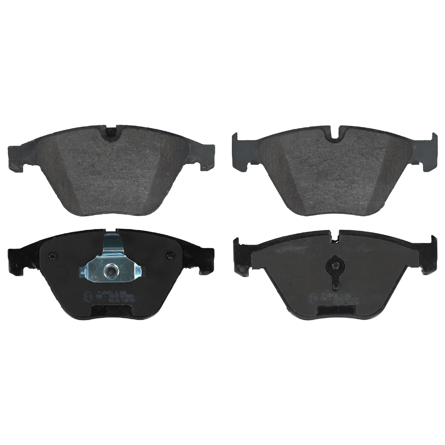 BMW F06 F10 F11 F12… Fren Balatası Ön 34116850886 16899 FEBI
