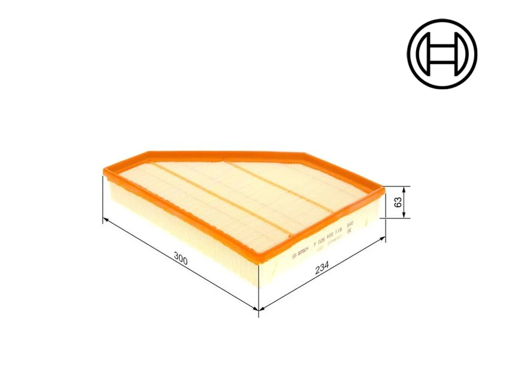 Hava Filtresi BOSCH F026400119