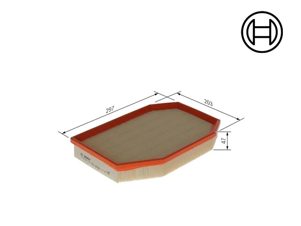 Hava Filtresi BOSCH F026400476