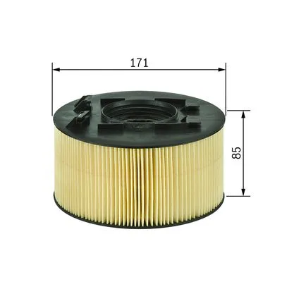 BMW 3 Serisi E46 N40 N42 N45… Hava Filtresi BSH_1457433093 BOSCH - BMW yedek parça