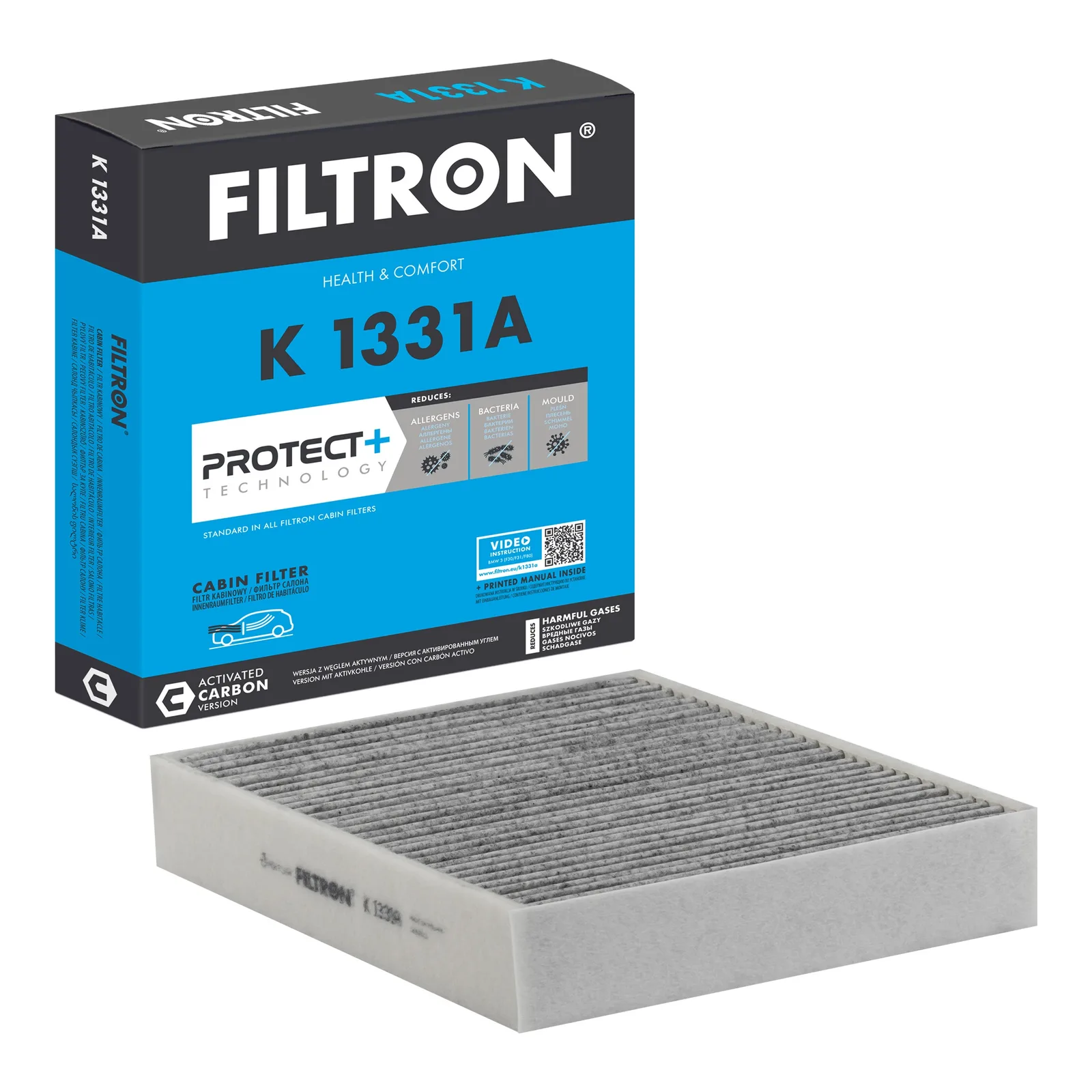 BMW F20 F30 F32 F36 Klima Filtresi Karbonlu FLT_K1331A FILTRON - BMW yedek parça