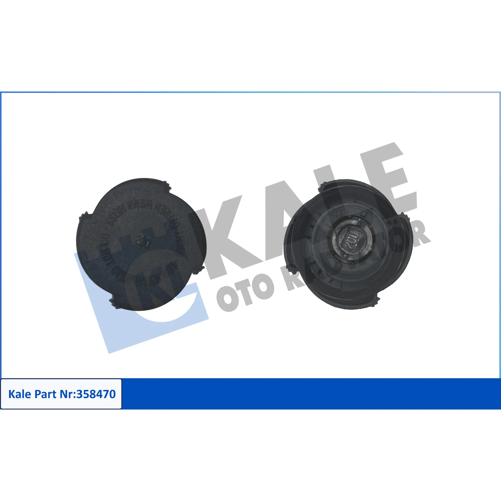 BMW E36 E38 E39 E46… Radyatör Kapağı 17110152374 358470 KALE