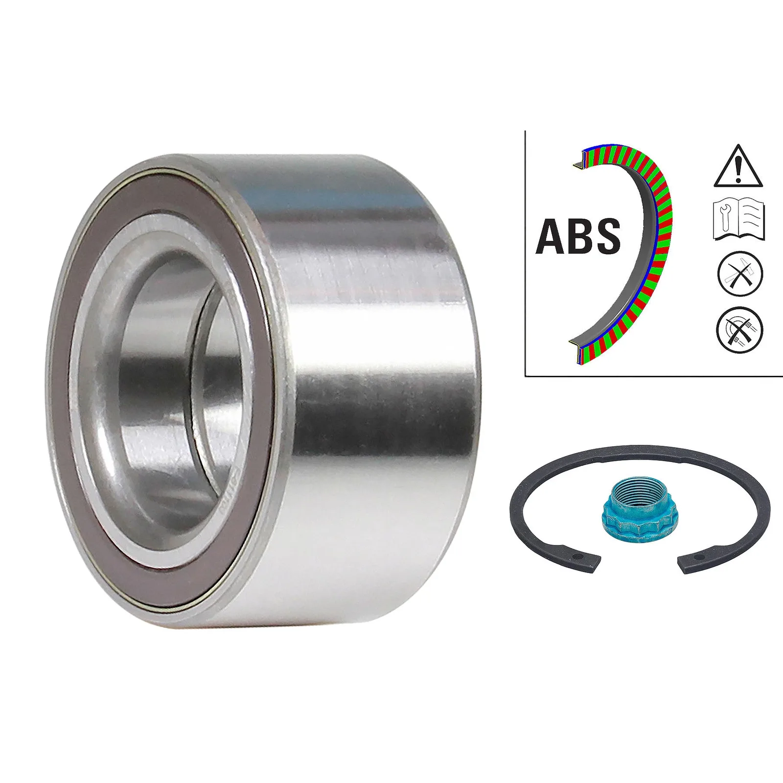 BMW F20 F21 F23 F30… Teker Rulmanı Arka 33412466785 713-6495-50 FAG