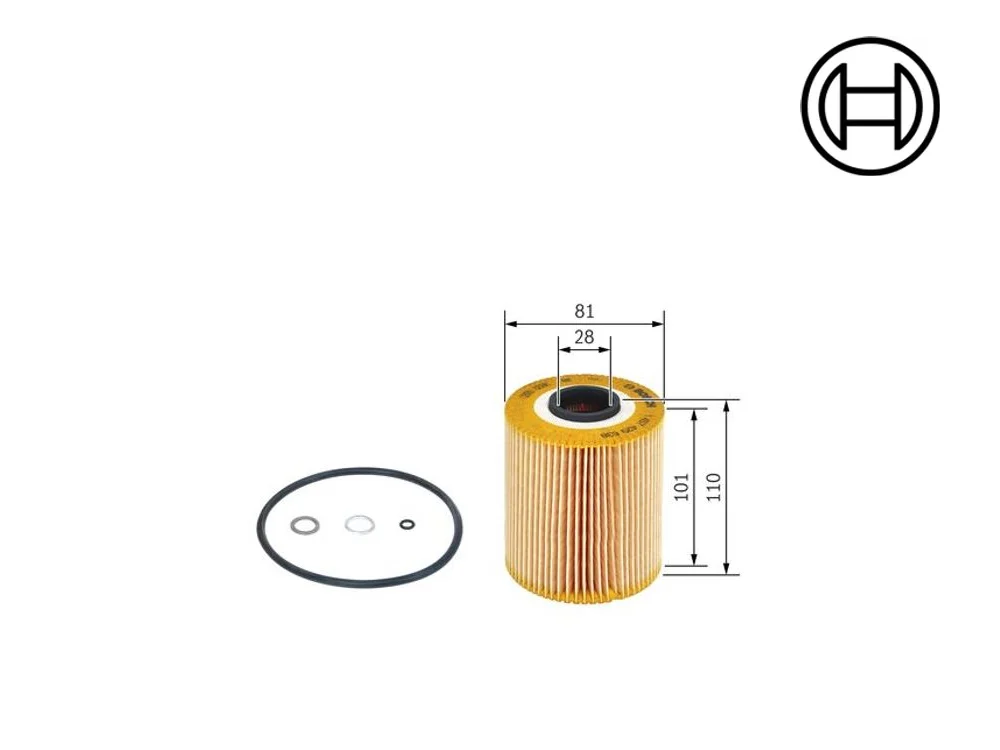 Yağ Filtresi BOSCH 1457429638