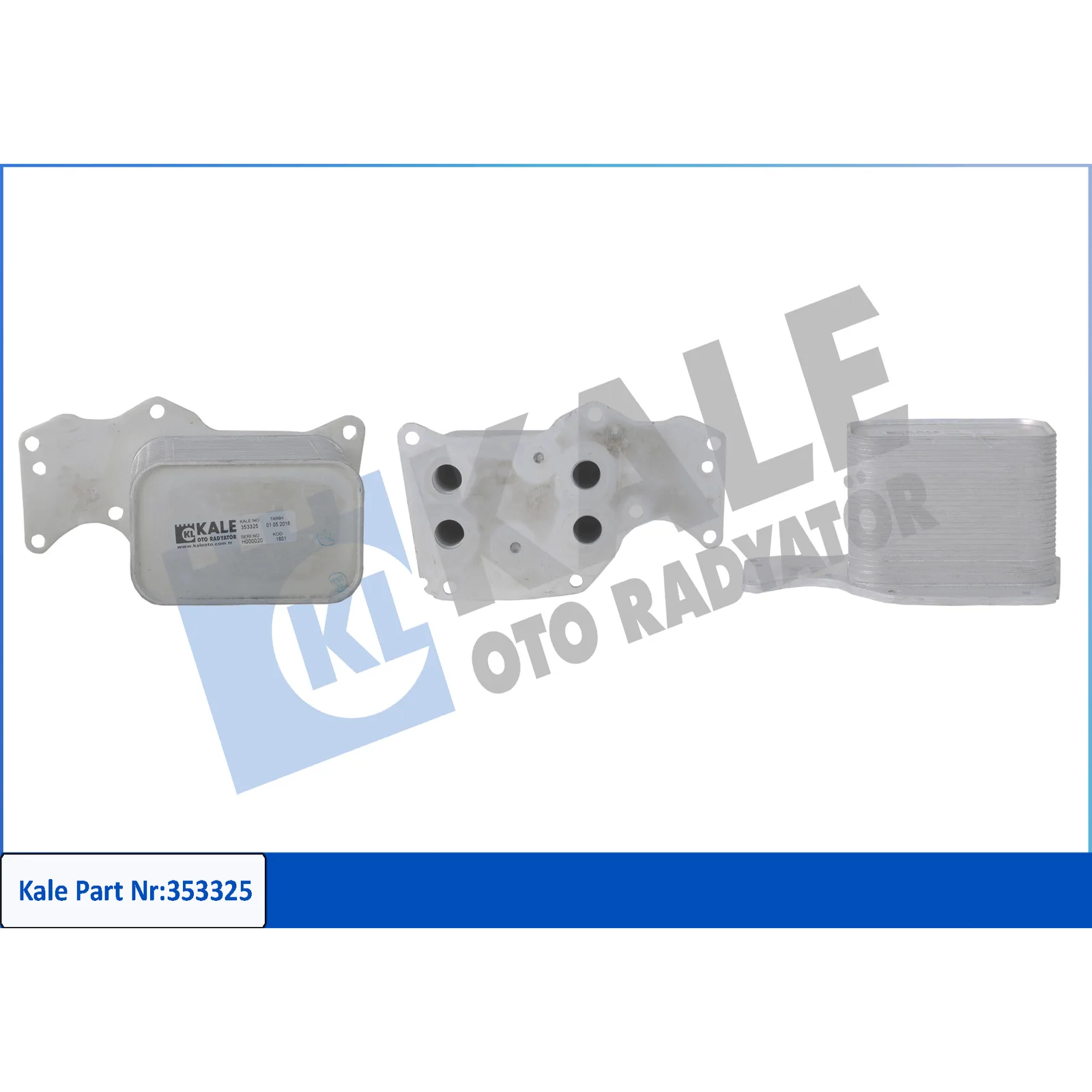 BMW F10 F11 F15 F20… Yağ Radyatörü 11428574005 353325 KALE