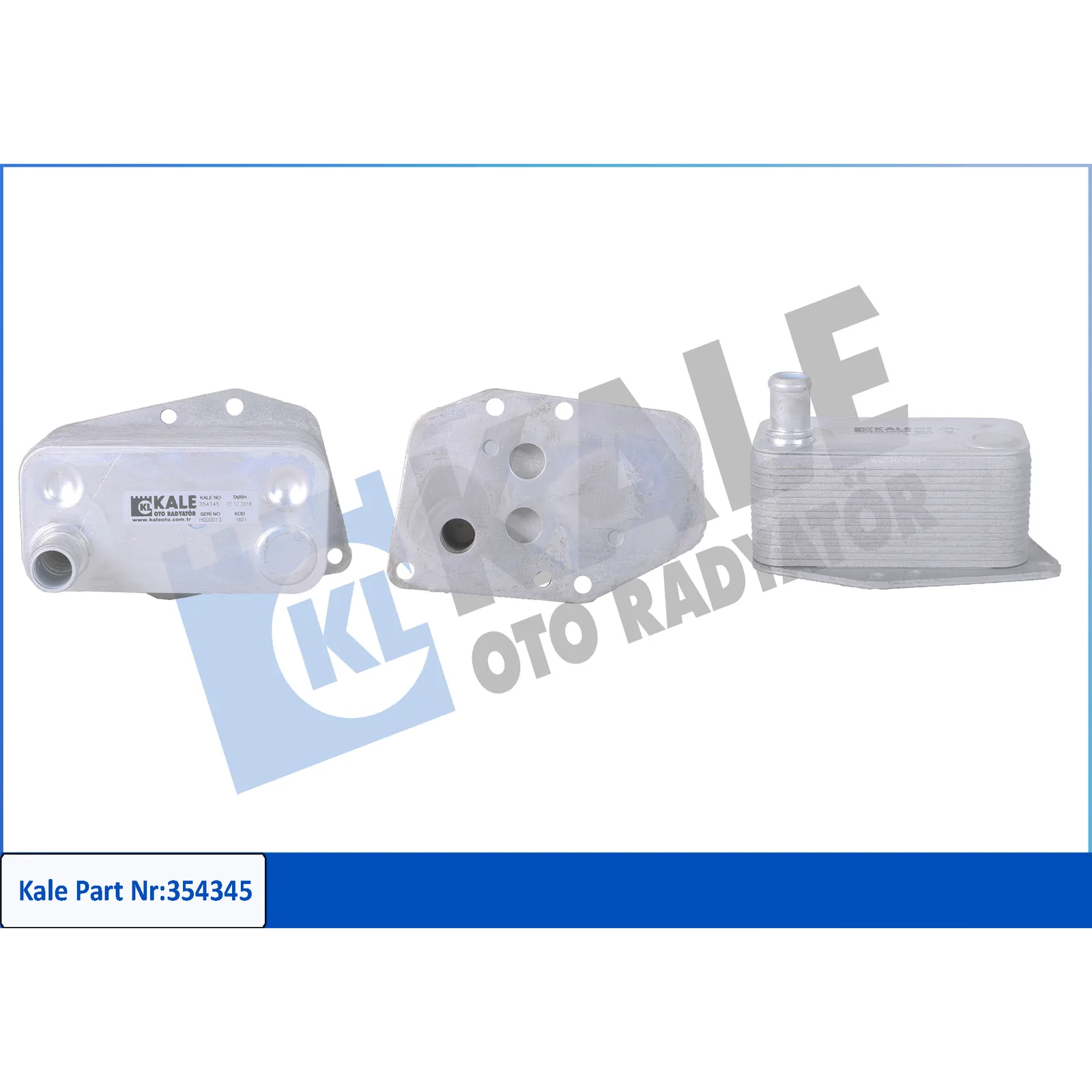 BMW E46 E60 E61 E81… Yağ Radyatörü 11427787698 354345 KALE