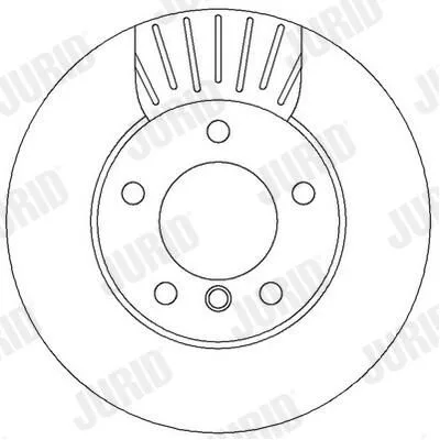 BMW 1 Serisi E81 E87 Fren Diski 34116764629 562313JC JURID - BMW yedek parça