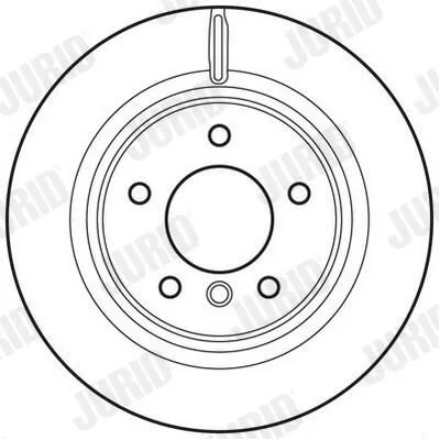 BMW 1 Serisi E82 E88 Fren Diski 34216778051 562786JC JURID - BMW yedek parça