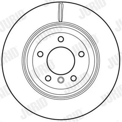 BMW 1 Serisi E82 E88 Fren Diski 34216778649 562721JC JURID - BMW yedek parça