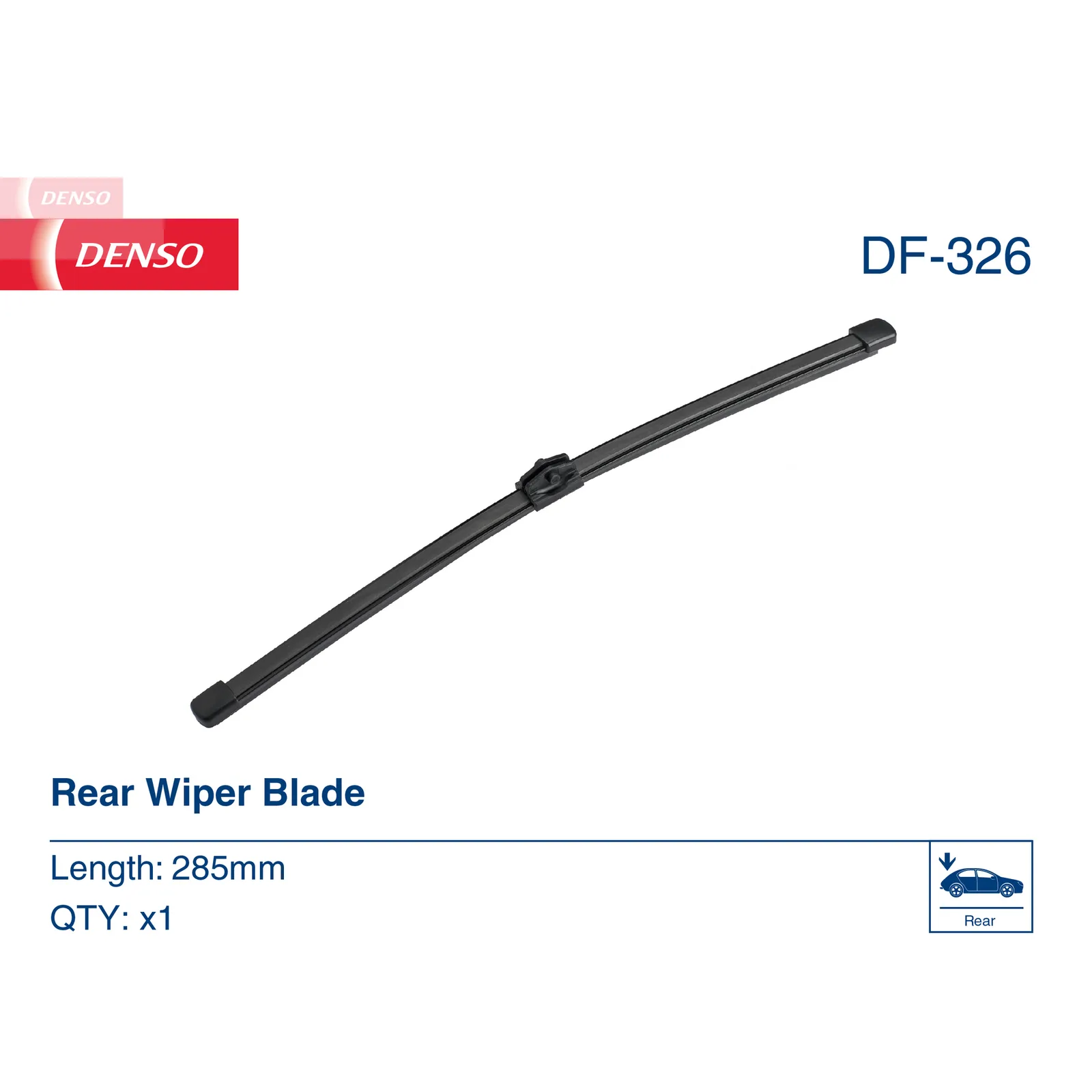 BMW 2 Serisi F46 Arka Silecek Süpürgesi 61627306461 DF-326 DENSO - BMW yedek parça