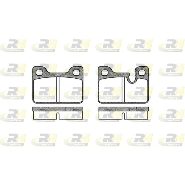 BMW 3 Serisi E21 Arka Fren Balatası 34111150525 2113.00 ROAD HOUSE