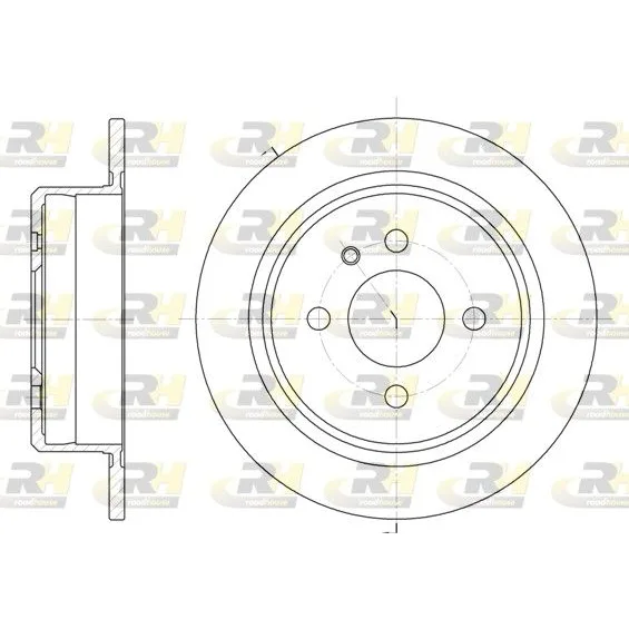 BMW 3 Serisi E21 E30 Arka Fren Diski 34211119581 6197.00 ROAD HOUSE