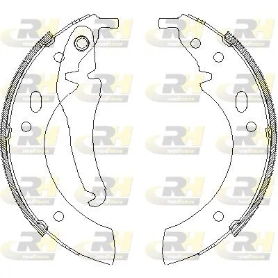 BMW 3 Serisi E21 E30 Arka Fren Pabucu 34211111052 4018.00 ROAD HOUSE