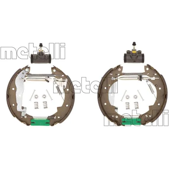BMW 3 Serisi E30 Arka Fren Pabucu Seti (Montajlı) 51-0149 METELLI