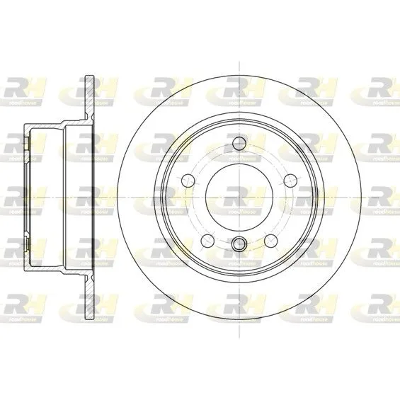 BMW 3 Serisi E36 Arka Fren Diski 34211160809 6716.00 ROAD HOUSE