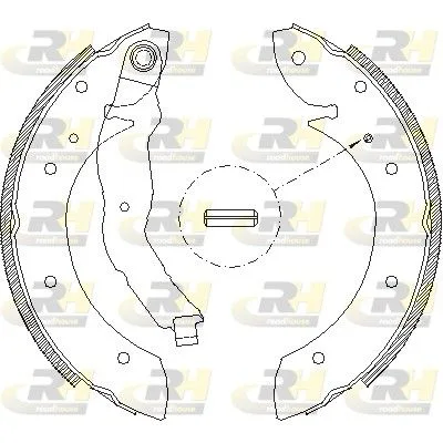 BMW 3 Serisi E36 Arka Fren Pabucu 31211160504 4396.00 ROAD HOUSE