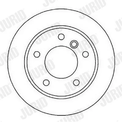 BMW 3 Serisi E36 E46 Fren Diski 34211162315 562003JC JURID - BMW yedek parça