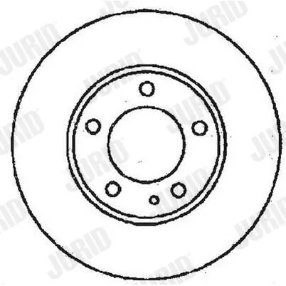 BMW 3 Serisi E36 Fren Diski 34111160673 561550JC JURID - BMW yedek parça