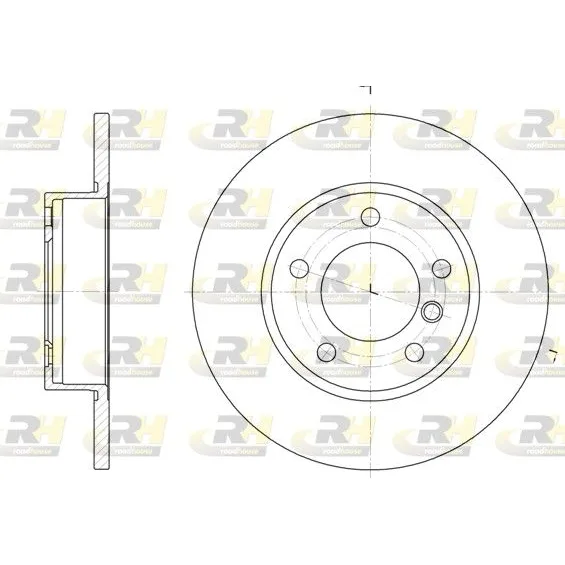 BMW 3 Serisi E36 Ön Fren Diski 34111160673 6323.00 ROAD HOUSE