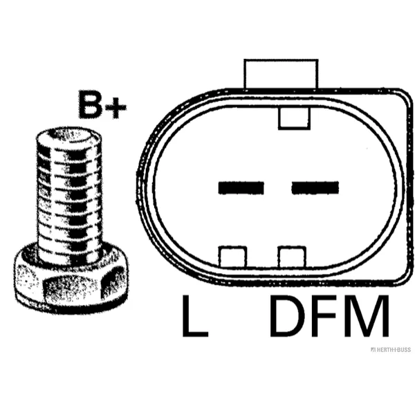 BMW 3 Serisi E46 Alternatör 12312249966 32045251 HERTH BUSS - BMW yedek parça