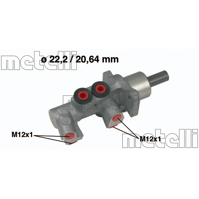BMW 3 Serisi E46 Fren Ana Merkezi 34311165584 05-0551 METELLI