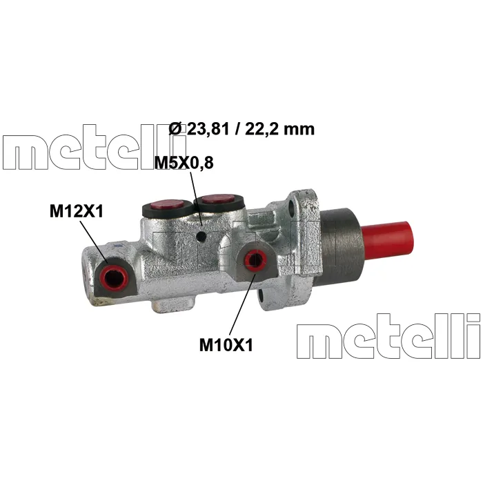 BMW 3 Serisi E46 Fren Ana Merkezi 34316757839 05-0552 METELLI