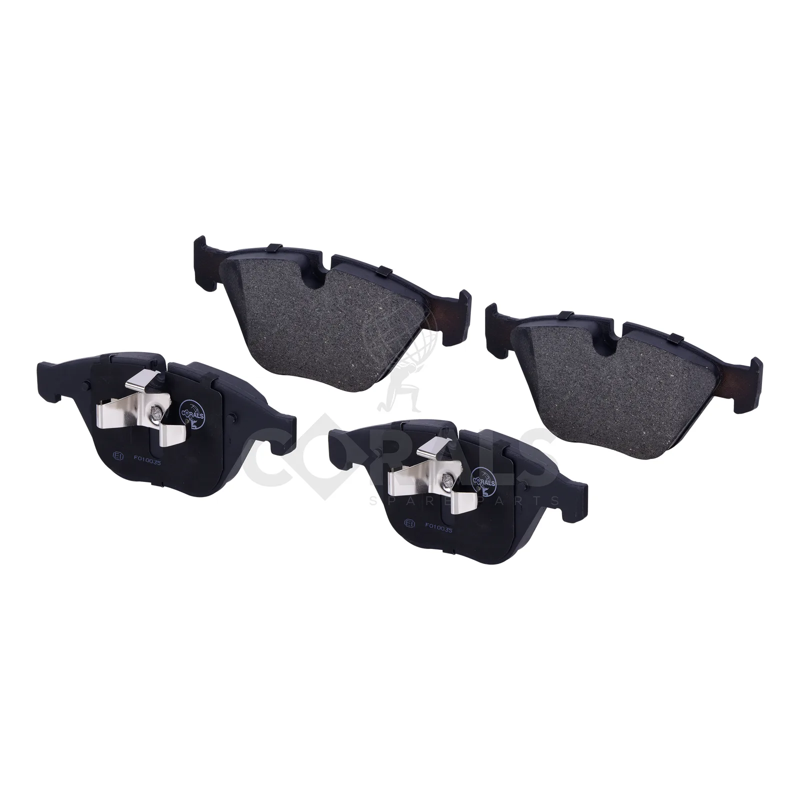 BMW 3 Serisi E90 E92 E93 Ön Fren Balatası 34116780711 F0100035 CORALS - BMW yedek parça