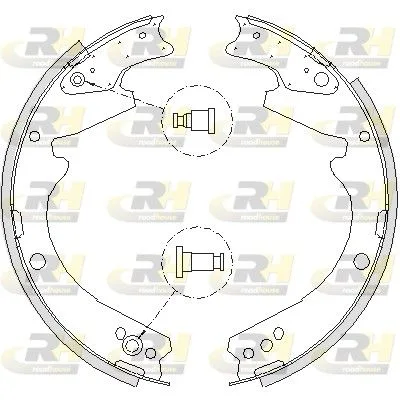 BMW 3 Serisi E92 Arka Fren Pabucu 4424.01 ROAD HOUSE