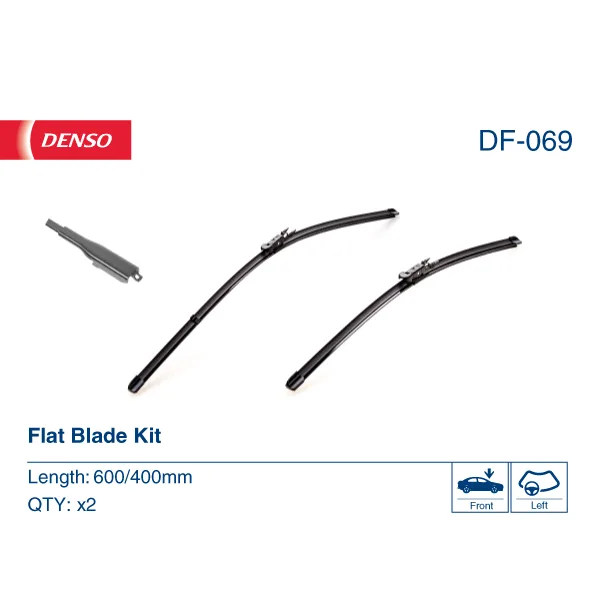 BMW 3 Serisi E92 E93 Ön Silecek Süpürgesi 61612159629 DF-069 DENSO