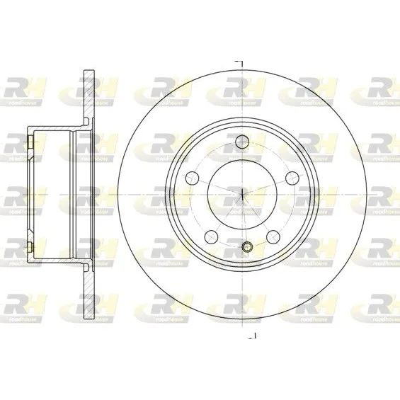 BMW 5 Serisi E28 Ön Fren Diski 34111151632 6312.00 ROAD HOUSE