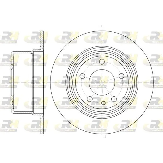 BMW 5 Serisi E34 Arka Fren Diski 34211158576 6779.00 ROAD HOUSE