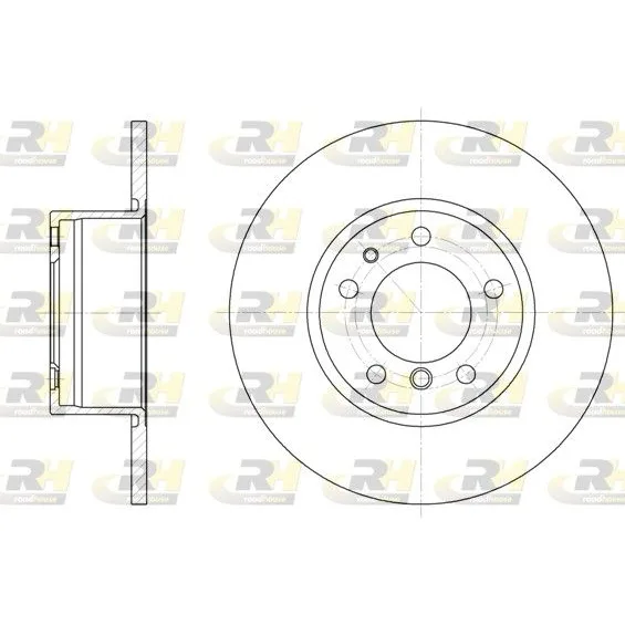 BMW 5 Serisi E34 Ön Fren Diski 34111158042 6347.00 ROAD HOUSE