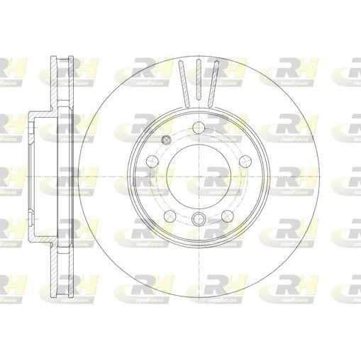 BMW 5 Serisi E34 Ön Fren Diski 34111158550 6778.10 ROAD HOUSE