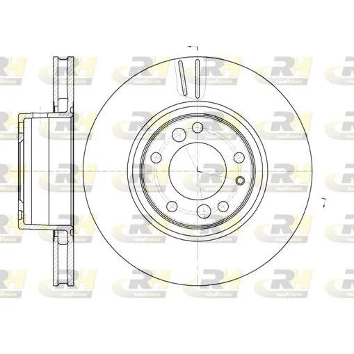 BMW 5 Serisi E34 Ön Fren Diski 34112226385 6346.10 ROAD HOUSE