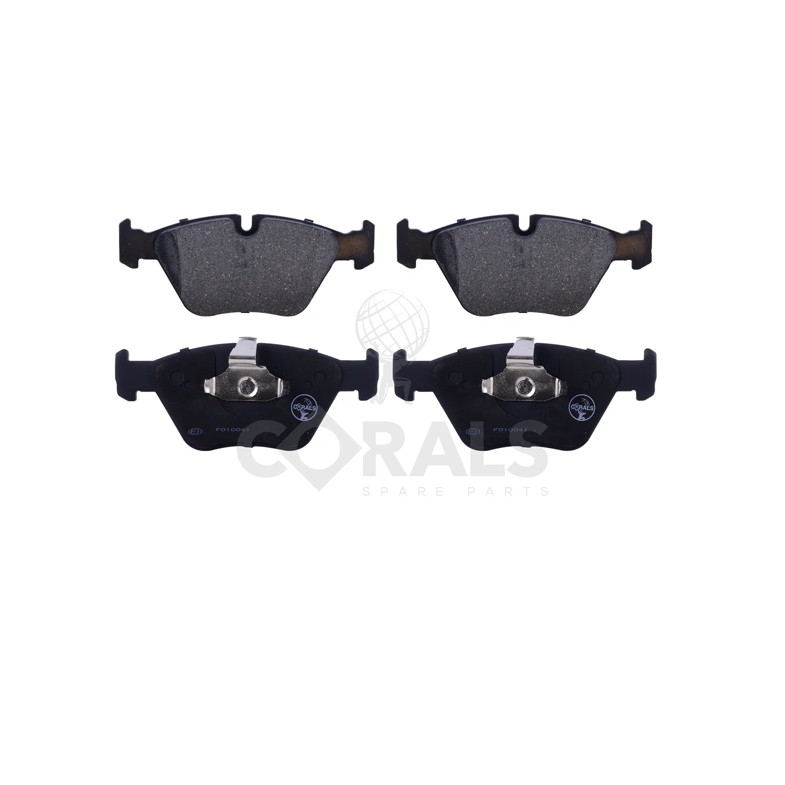 BMW 5 Serisi E39 Ön Fren Balatası 34116761280 F0100041 CORALS - BMW yedek parça