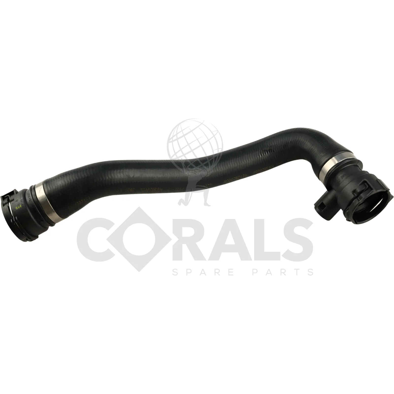 BMW 5 Serisi E60 M54 Alt Radyatör Hortumu 17127519257 H0100380 CORALS - BMW yedek parça