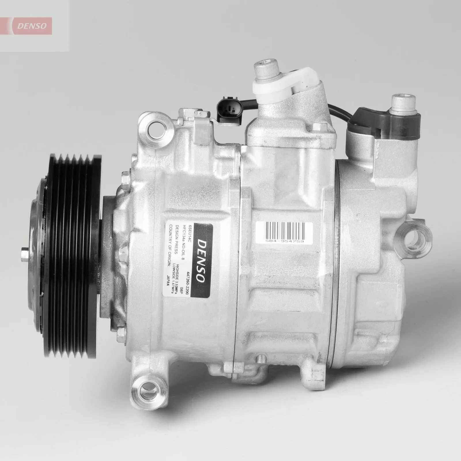 BMW 5 Serisi E60 N46 Klima Kompresörü 64526980044 DCP05062 DENSO