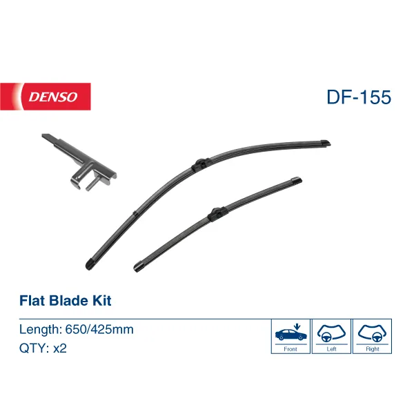 BMW 6 Serisi F06 F12 F13 Ön Silecek Süpürgesi 61612209047 DF-155 DENSO