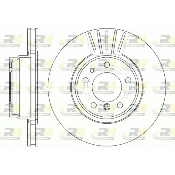 BMW 7 Serisi E38 Ön Fren Diski 34111162093 6509.10 ROAD HOUSE