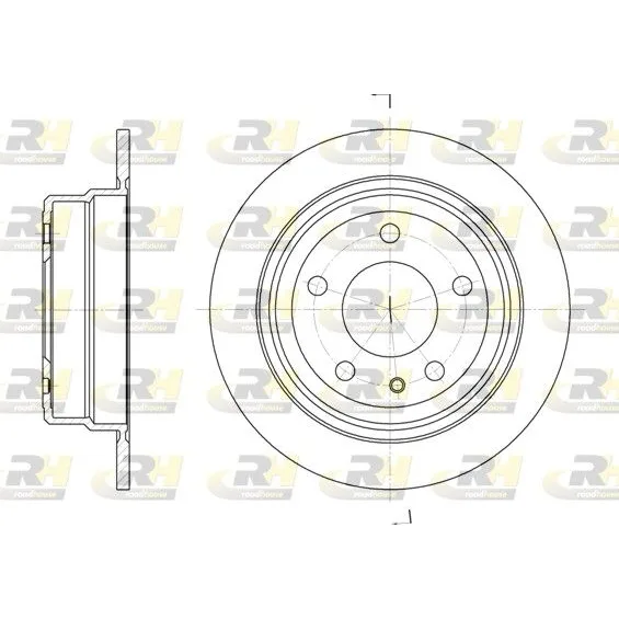 BMW Arka Fren Diski 34211152221 6309.00 ROAD HOUSE