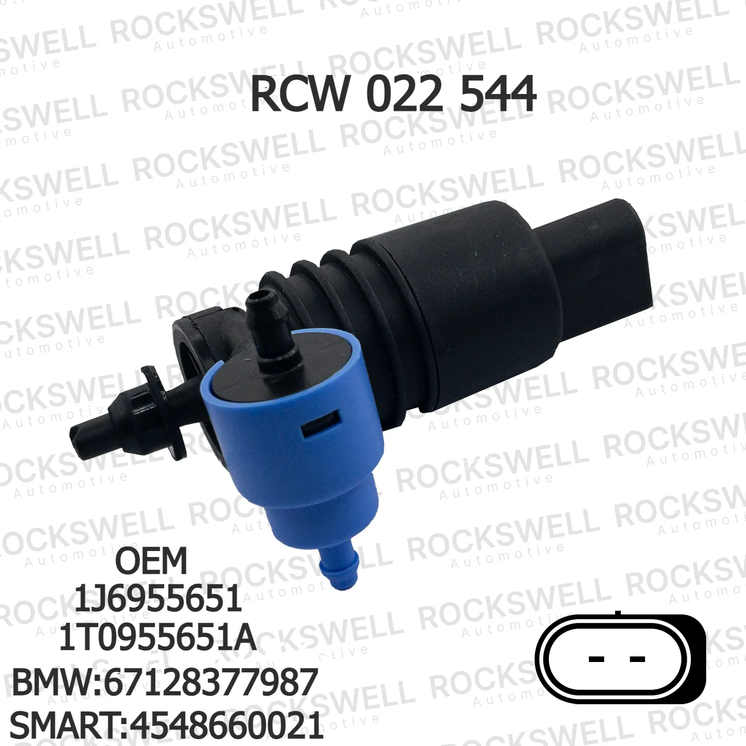 BMW Cam Yıkama Pompası 67128377987 RCW 022 544 ROCKSWELL