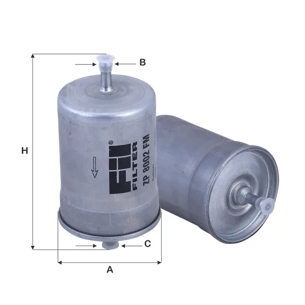 BMW E21 E24 E28 E30… M10 M20 M30… Yakıt Filtresi 13321268231 ZP 8002 FM FILFILTRE