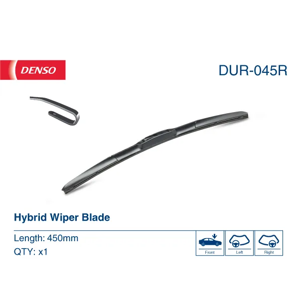 BMW E21 E24 E28 E36… Silecek Süpürgesi 61610040535 DUR-045R DENSO
