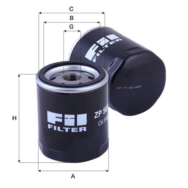 BMW E21 E28 E30 M10 M20 M40… Yağ Filtresi 11421250534 ZP 507 A FILFILTRE