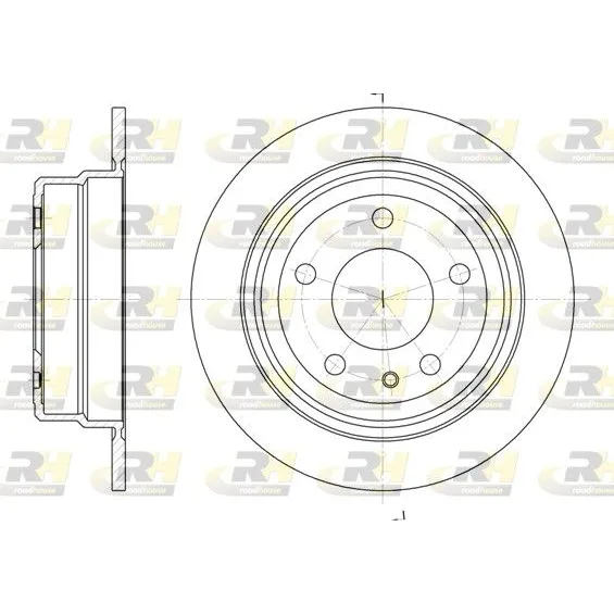 BMW E24 E28 E30 Arka Fren Diski 34211121387 6308.00 ROAD HOUSE