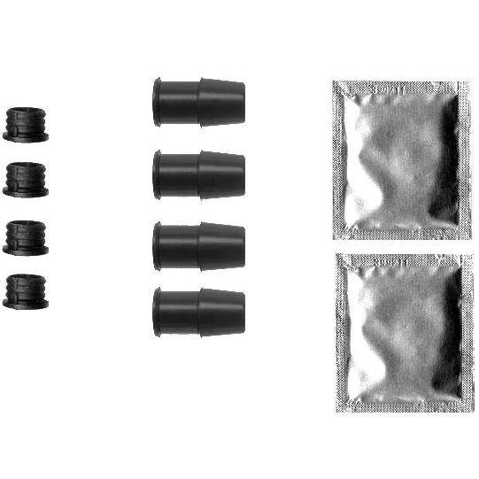 BMW E24 E28 E30 E31… Kaliper Tamir Takımı 8DZ 355 201-591 HELLA PAGID