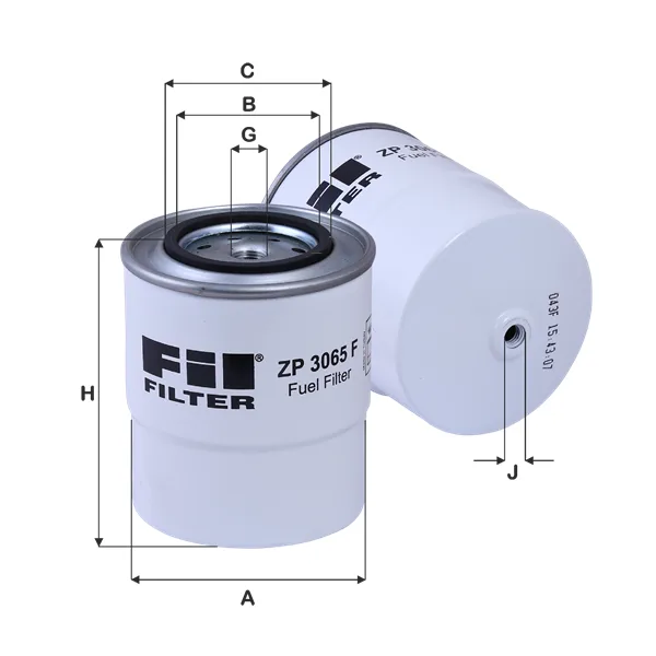 BMW E30 E34 M21 Yakıt Filtresi 13322243018 ZP 3065 F FILFILTRE