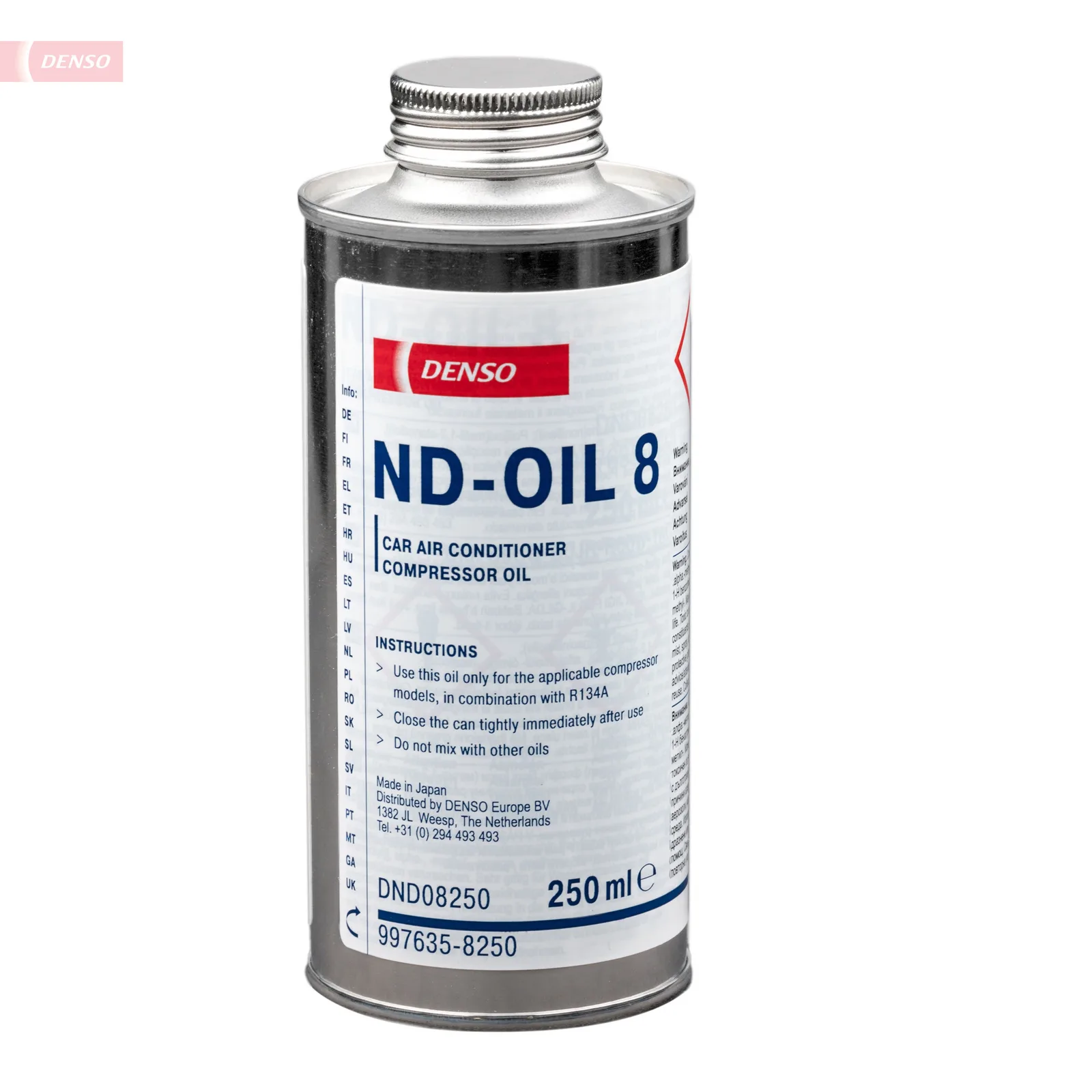 BMW E31 E32 E34 E36… B37 B46 B47… Klima Kompresör Yağı DND08250 DENSO