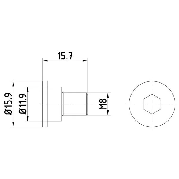 BMW E31 E32 E34 E36… Fren Diski Vidası 34111157343 8DZ 355 209-031 HELLA PAGID