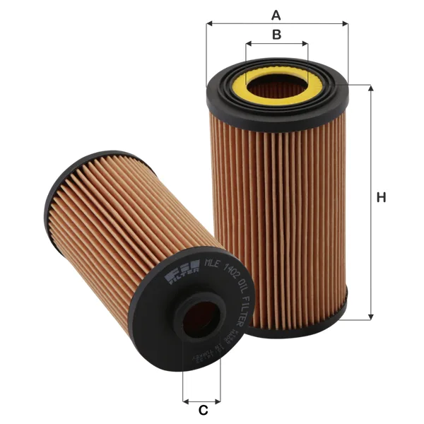 BMW E31 E32 E34 E38… M60 M62 M70… Yağ Filtresi 11421745390 MLE 1402 FILFILTRE